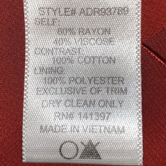 ASTR The Label Long-Sleeve Red/Orange Dress - Picture 6 of 6